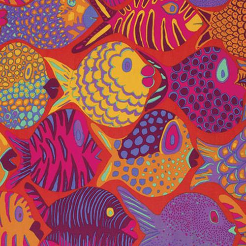 Free Spirit | Kaffe Fassett | Stash | Shoal | Tomato