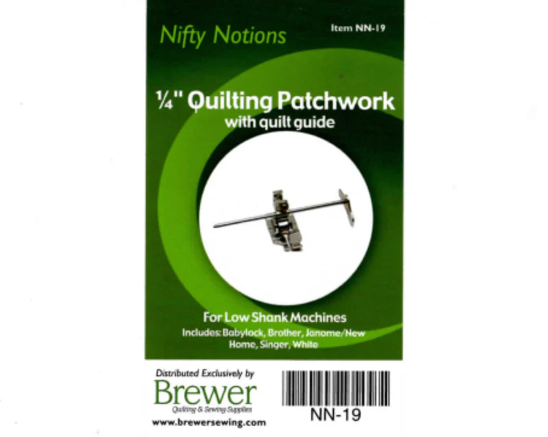 Nifty Notions | 1/4" Quilting Patchwork w/ Quilt Guide