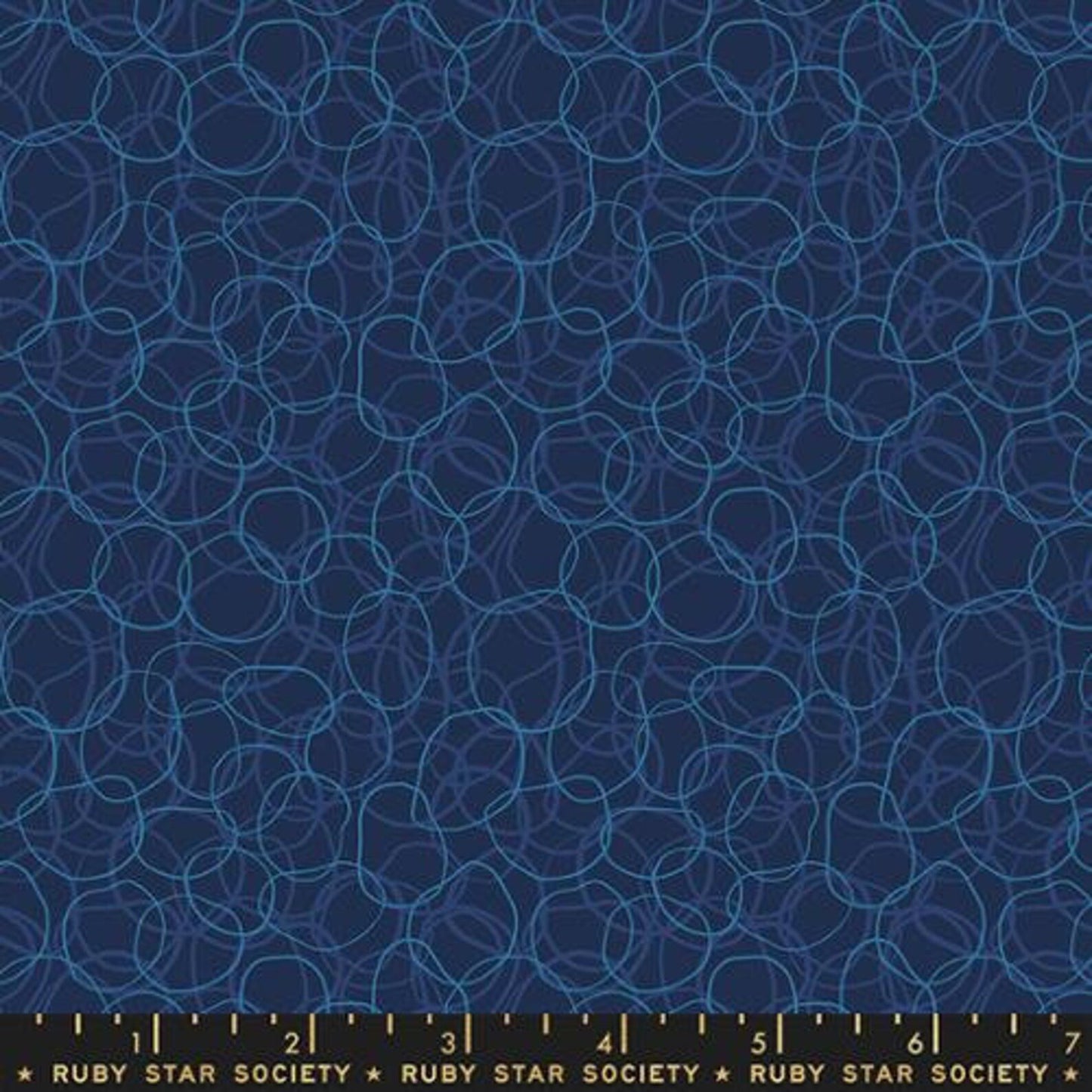 Ruby Star | Verbena | Jen Hewett | Rubber Bands | Navy