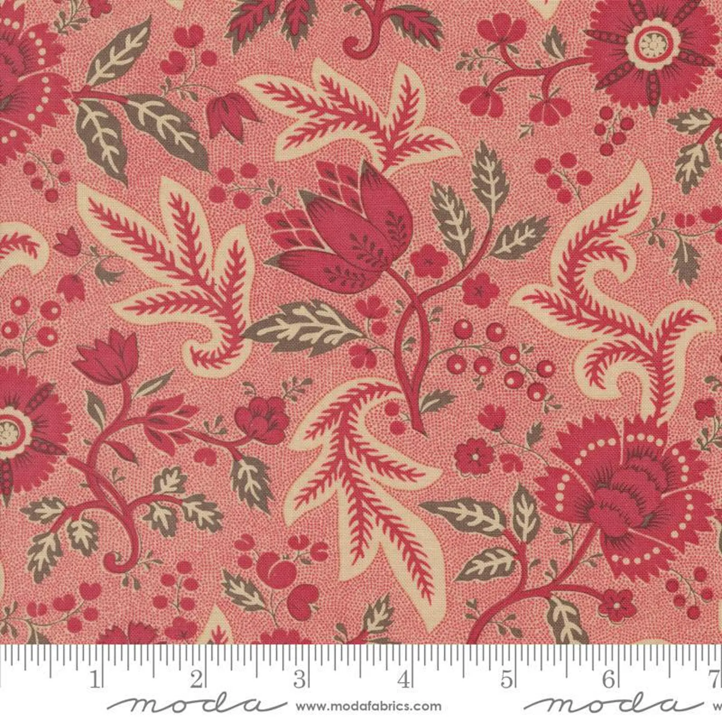 Moda | Rouenneries Trois | French General | Faded Red