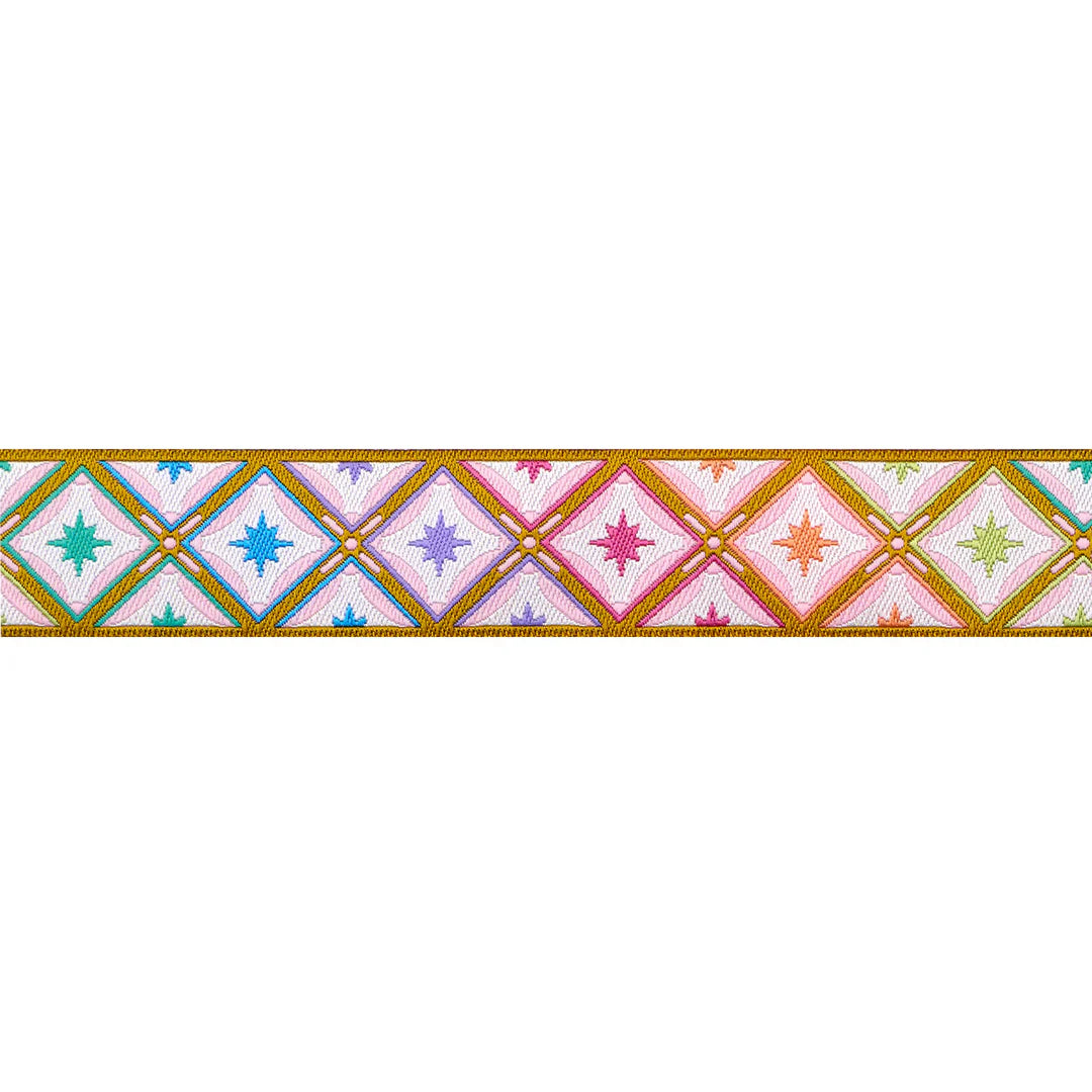 Ribbon | STARGAZER IN MINT - 7 |8" WIDTH - TULA PINK ROAR!