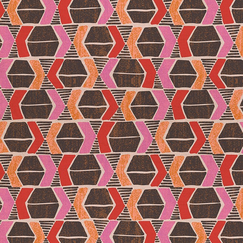 Paintbrush Studio | Belize | Yucatan | Pink |Red
