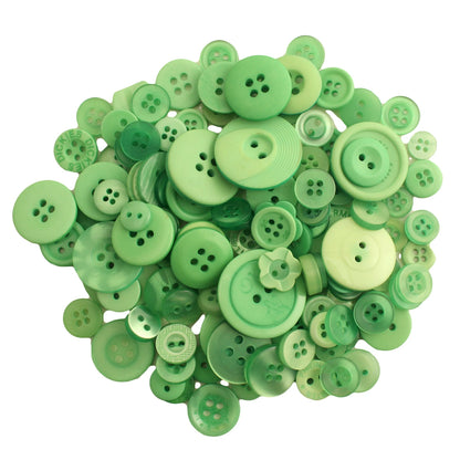 Buttons Galore & More Small Button Jar - Greenery
