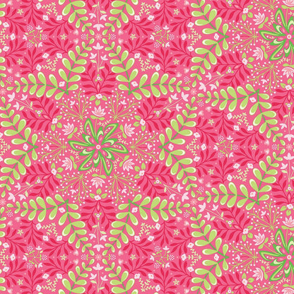 Benartex Medallion Salmon (Flora & Fauna: Forest)