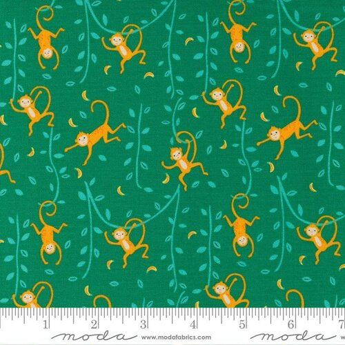 Moda | Jungle Paradise | Stacy Iest Hsu | Monstera Animals | Green