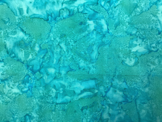 Fabri-Quilt, Inc. | Batiks | Aqua Drizzle