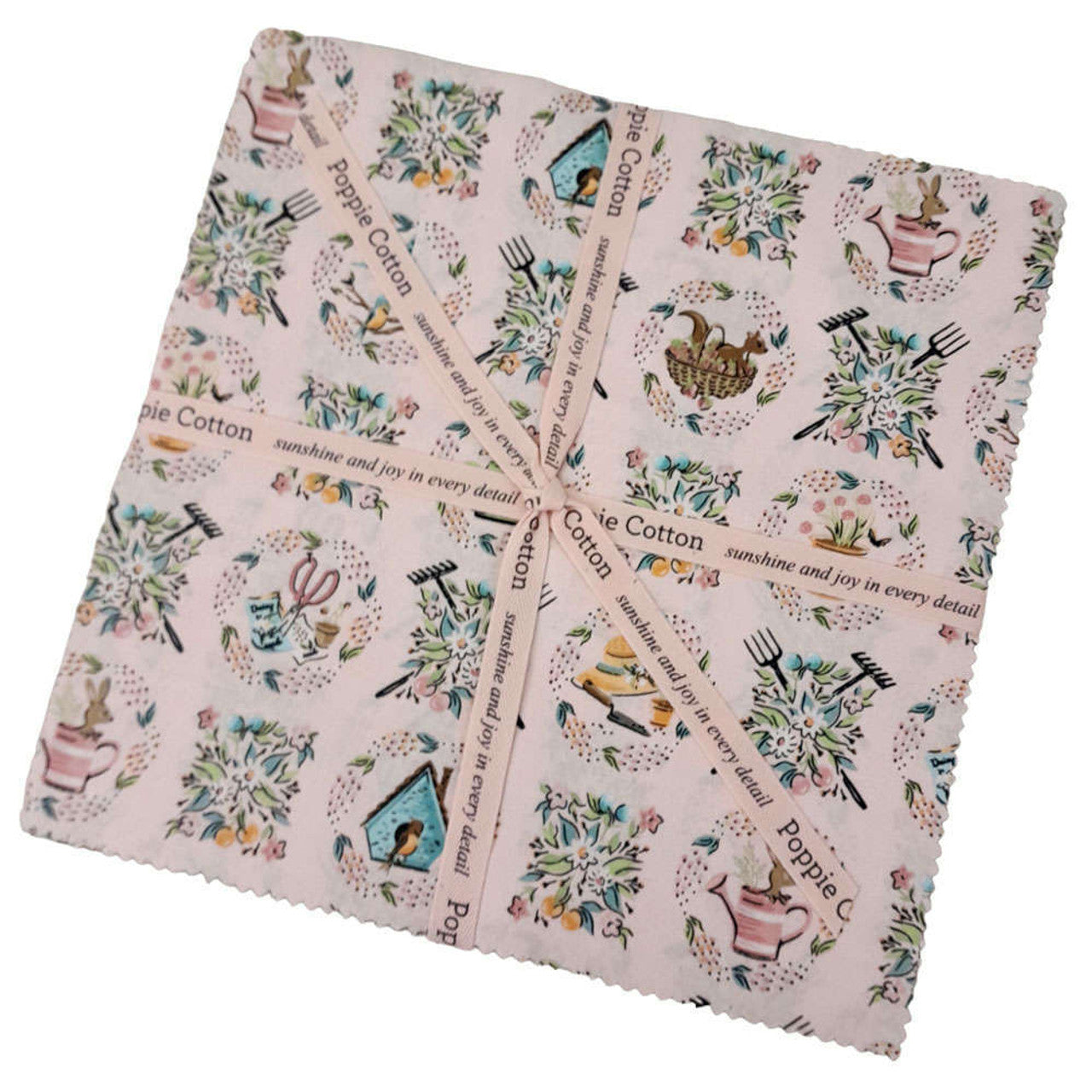 Poppie Cotton | Garden Party 42 - 10 Inch Squares