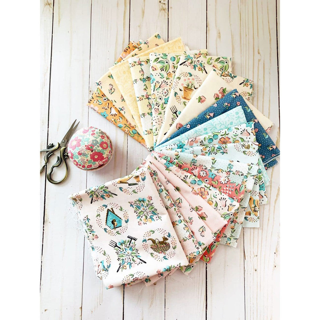Poppie Cotton | Garden Party 42 - 10 Inch Squares