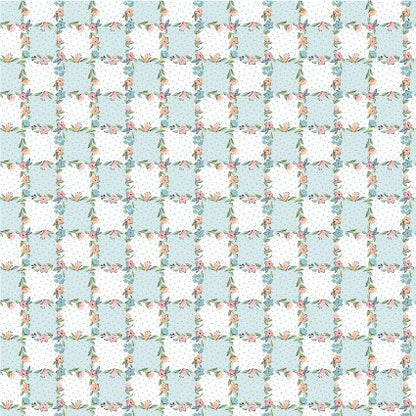 Poppie Cotton | Garden Party | Lovely Lattice Sky