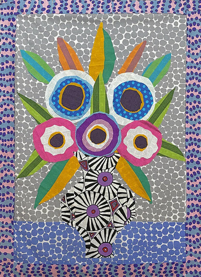 Oliso | Kaffe Fassett Design | Pressing Cloth - Tea Towel