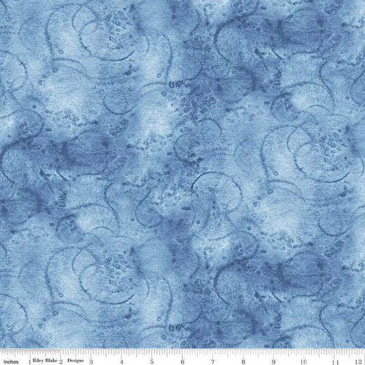 Riley Blake | Watercolor Swirl | Sky | J Wecker Frisch