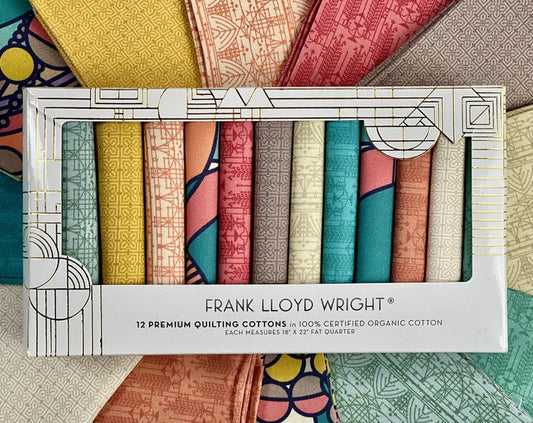 Fat Quarter Bundle (12) | Cloud9 | Box |  Frank Lloyd Wright