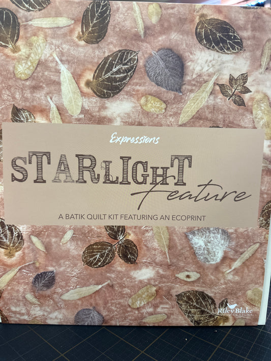 Expressions Batiks | Express Yourself! Botanicals Starlight Quilt Kit | Phloof