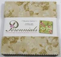 Benartex  | Perennials  | Eleanor Burns  | 5" Charm Pack