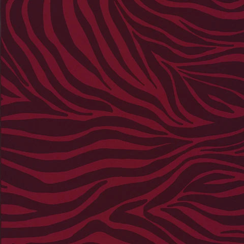 Cloud9 | Zebras | Zebra Stripes | Red | Maria Galybina